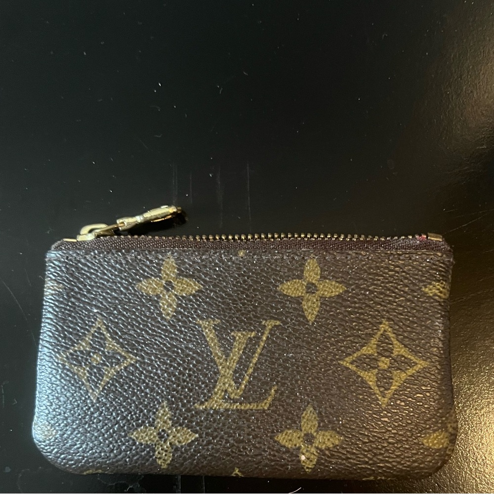 Louis Vuitton Change Purse Worn